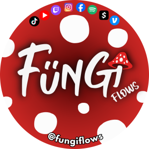 FungiFlows Sticker